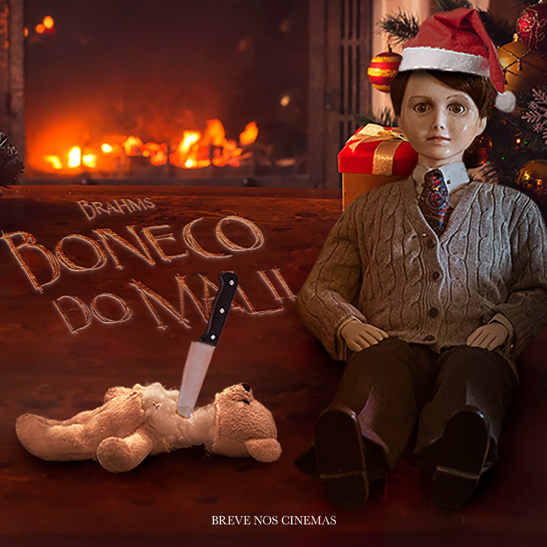 galeriaestudio_'s tweet photo. Brahms em clima de Natal, passando pra te avisar que ele está de volta!!! 😱
BONECO DO MAL II 🔪
Breve nos cinemas!
#bonecodomal2 https://t.co/FAzbQeNp1R