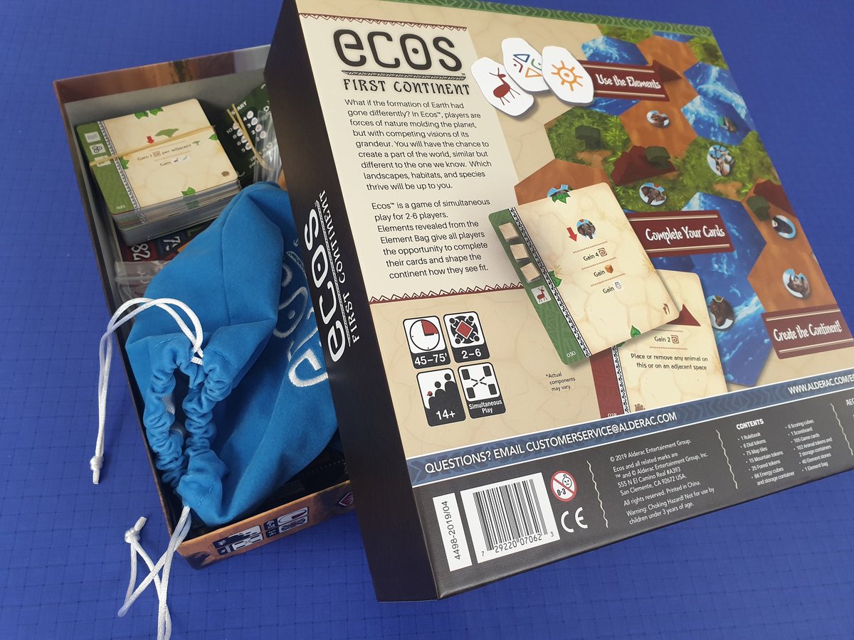 MeepleU's tweet photo. Damn.. I did it again!!🤣🤣🤣 Packed everything on the lid
#ecosfirstcontinent @alderac https://t.co/QOa7J6cOfP