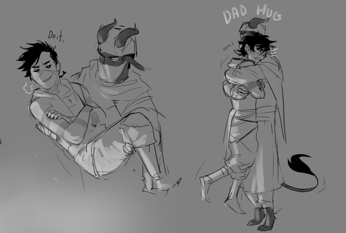 some nice campfire rp with our dnd characters u_u 