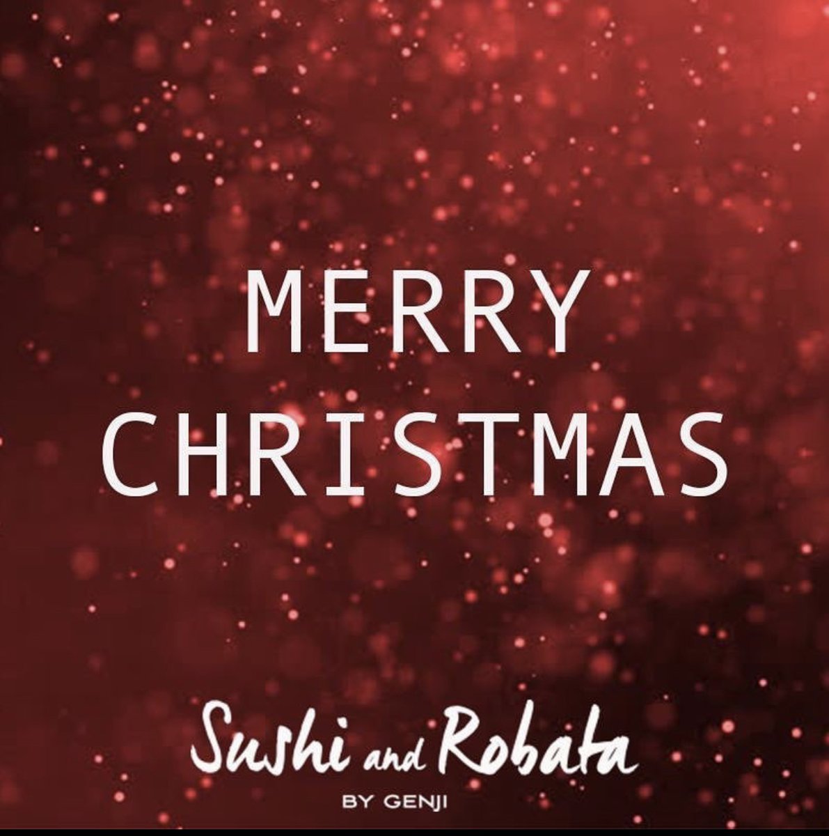 SushiRobataLDN's tweet photo. We wish all of you #sushi lovers a very Merry Christmas ❄️ we hope you are all having a wonderful day with friends and family ❤️ https://t.co/xDJBUltNZw