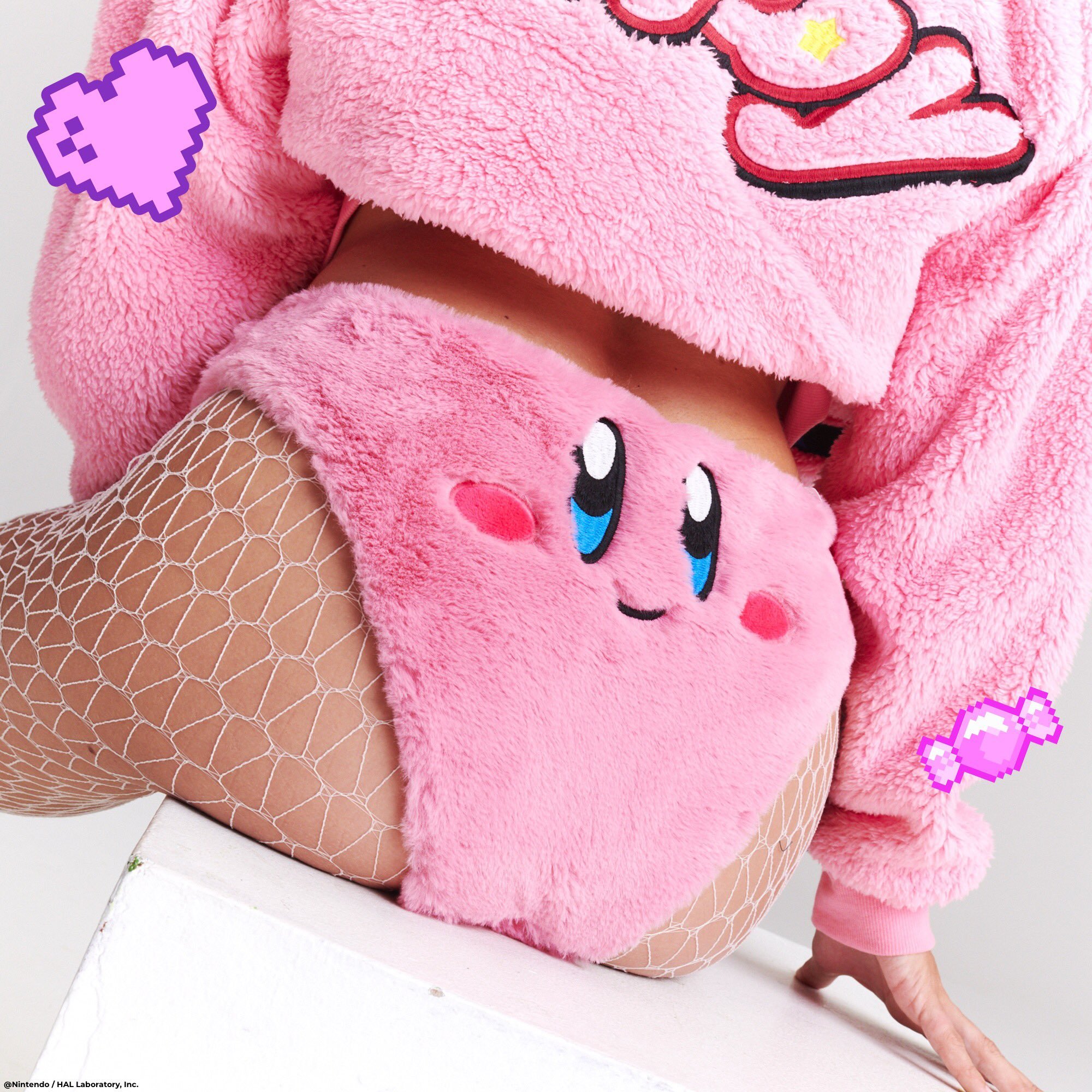 Dino on X: amor botei a lingerie do kirby AAAAH MULEKE HOJE