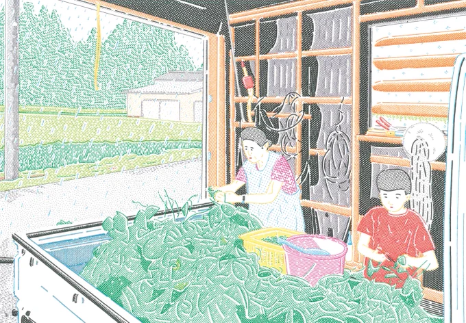「夏の雨」(2019年)#takashinakamura #中村隆 