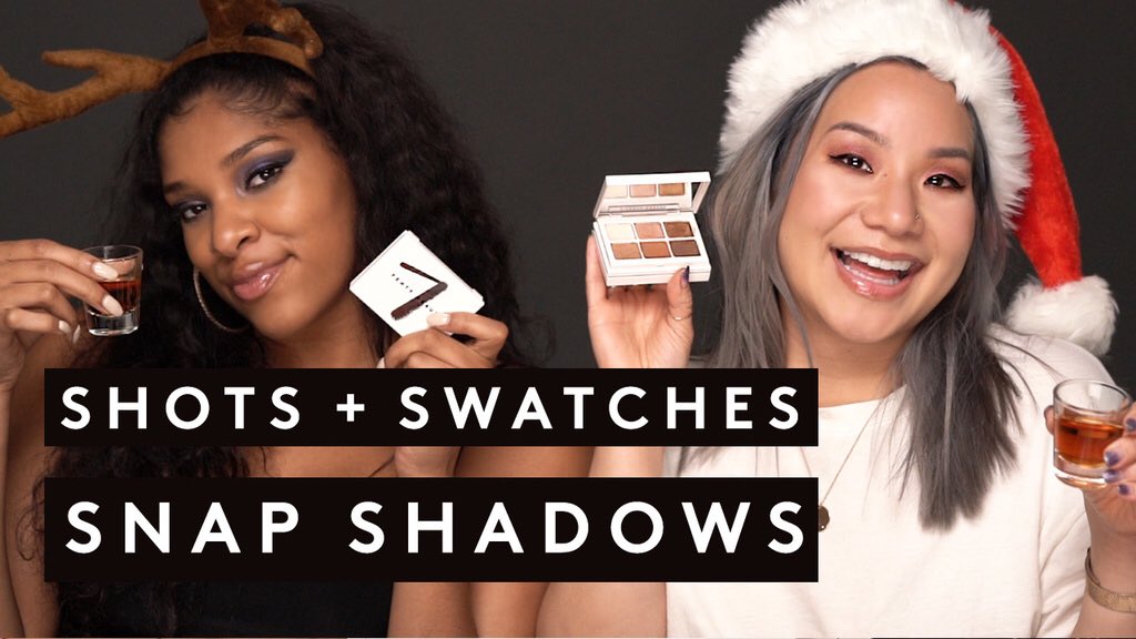 fentybeauty's tweet photo. Nanja is BACK y’all!!
We’re swatching our EIGHT new #SNAPSHADOWS palettes (which means 8 shots 😱🤪) and showin’ y’all how to get these killer eye looks: https://t.co/EbsQgmLIZg https://t.co/JFxDTTCzc9