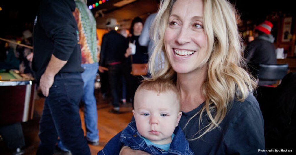 "I didn’t set out to be an older mom. That’s just how it worked out. I didn’t meet the love of my life until I was 46. We got married when I was 48 and had our son Huck one month after I turned 50." wb.md/2YlSmY0