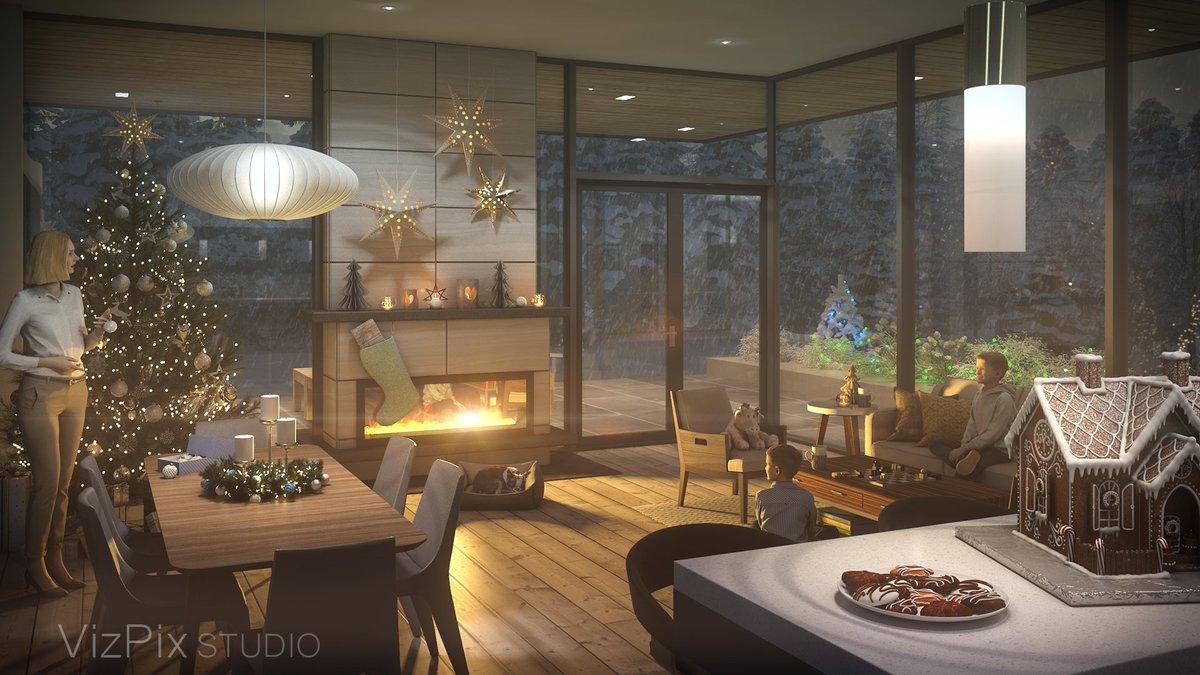 VizPixStudio's tweet photo. Merry Christmas and Happy New Year from VizPix Studio! 🎄https://t.co/04jqcXIwqM #visualization #3drender #archviz #architecturalvisualization #vizpixstudio https://t.co/8LZ6npPMuq