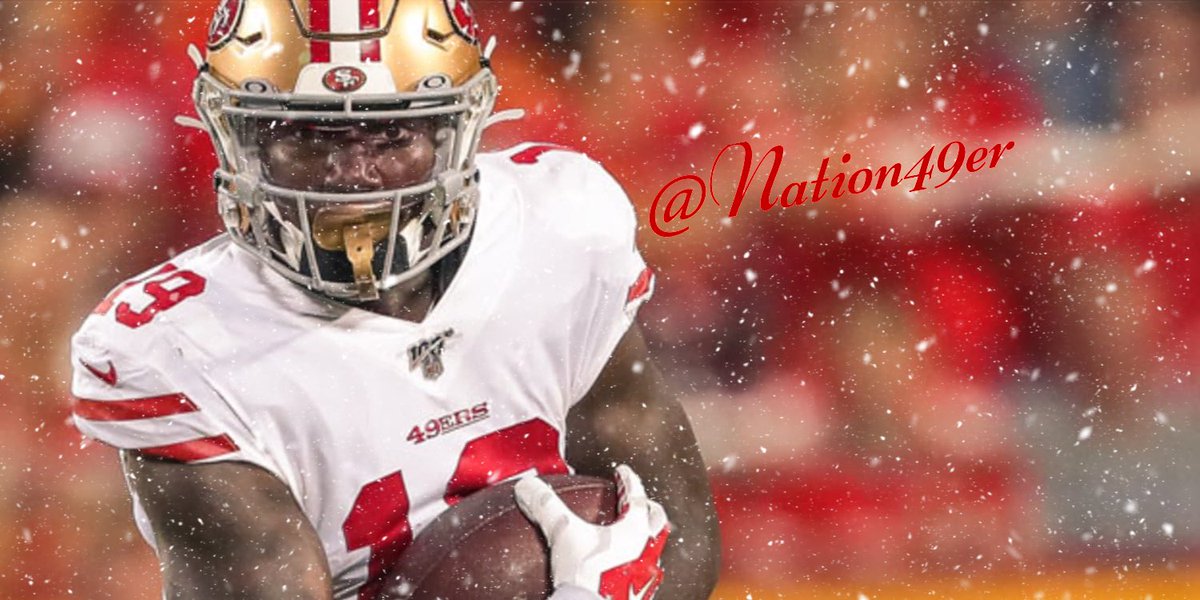 Nation49er_'s tweet photo. Had a few people request Deebo Samuel &amp; Kendrick Bourne header edits! #GoNiners #49ers https://t.co/EmAdKbbEfB