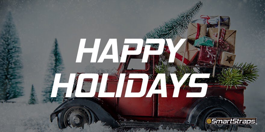 SmartStrapsUS's tweet photo. SmartStraps is hauling in the holidays! 🚘🎄Sending our warmest wishes for you and yours. ❄️❤️
#HappyHolidays #SmartStraps #TisTheSeason https://t.co/HTOkL6kDoP