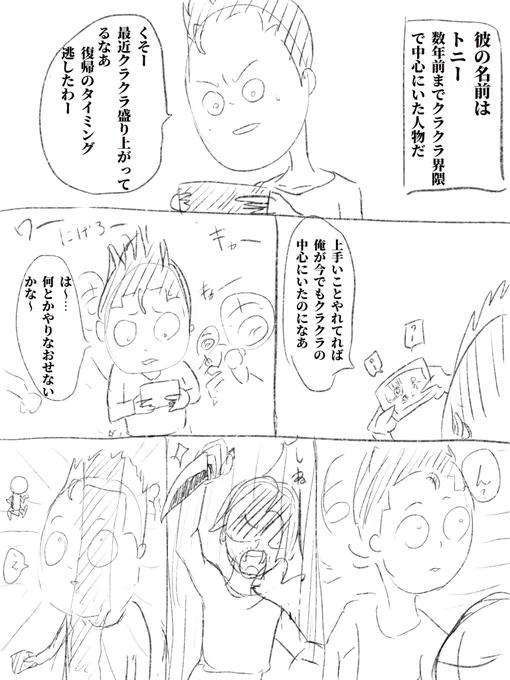 完全オリジナルキャラによる完全オリジナルストーリーの漫画です
(この漫画はフィクションです。実在の人物や団体などとは関係ありません。)
#クラクラ漫画 1話目 