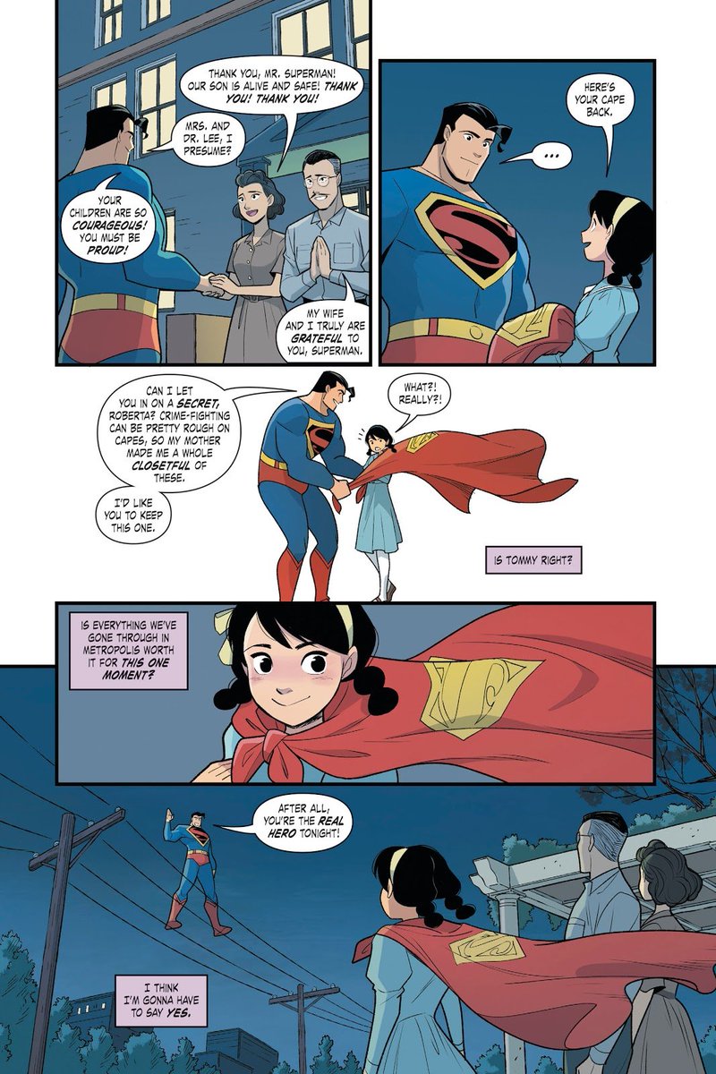 I wish Yang and Gurihiru has a Supes ongoing, cause Superman Smashes the Klan is one of my favorites in a long while. It's wholesome, gorgeous, and fun and has a vintage that DC seems to shy away from lately. 