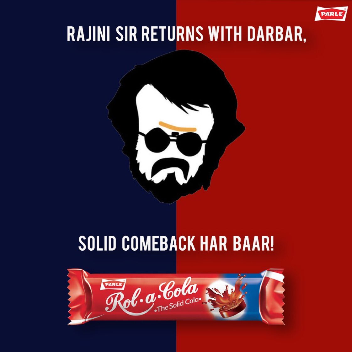 rajinikanth_ss's tweet photo. Thalaiva Wanted Cola.
Thalaiva Wasn't Thirsty.
#RolacolaIsBack #TheSolidCola

#Rajinikanth #Superstar #Darbar https://t.co/pDDJs1amf3