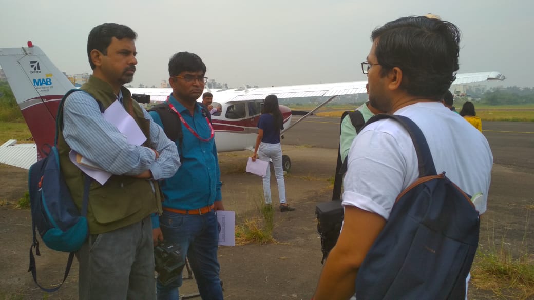 spacegeeksindia's tweet photo. SPACE GEEKS TEAM AND #MABAVIATION TAKING OFF https://t.co/j21ZdBA9cx