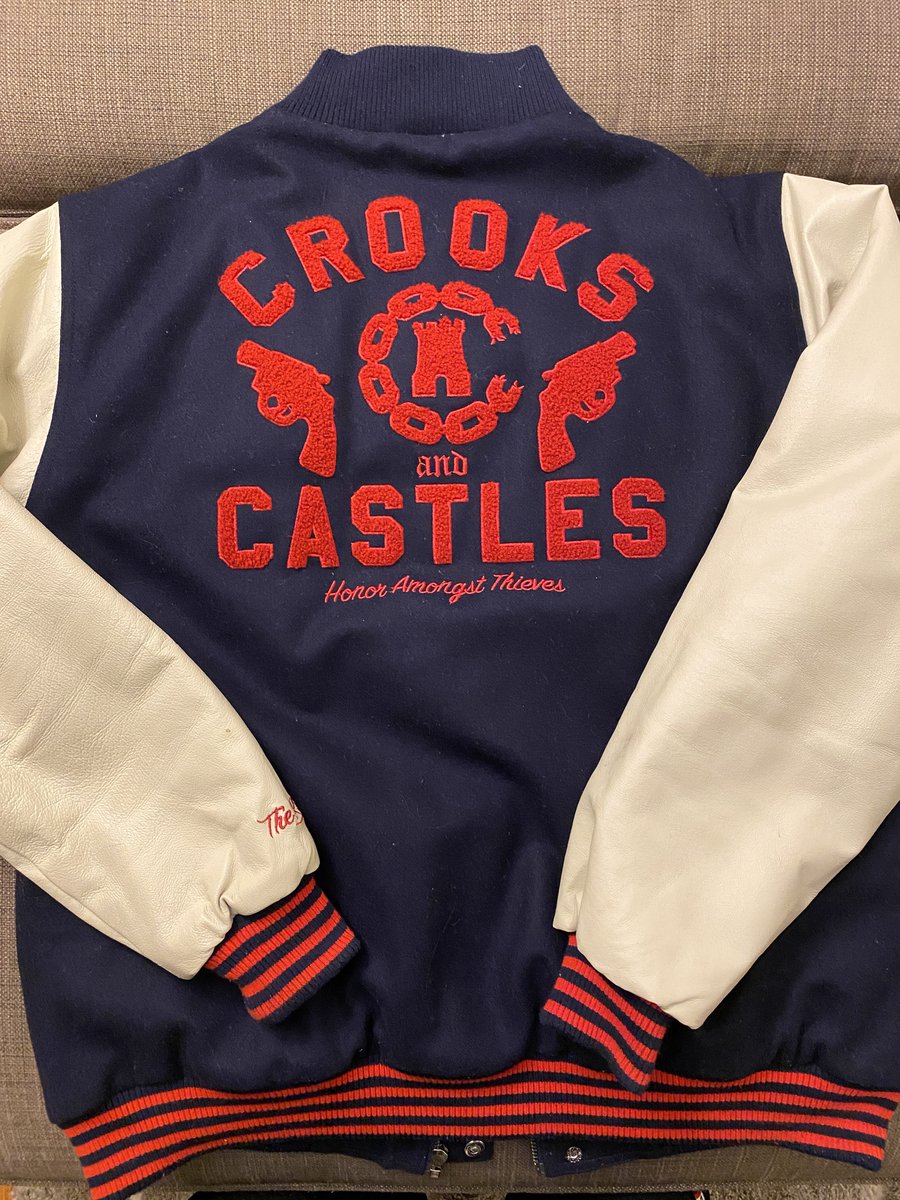 Crooks and Castles Varsity jacket 