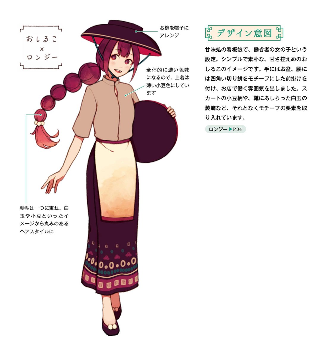 玄光社 超描けるシリーズ בטוויטר 超描ネタ帳 おしるこをテーマに ミャンマーの日常着 ロンジー をアレンジ 白玉や小豆などのモチーフを散りばめることで かわいらしい雰囲気に 紅木春さん Camellia 0x0 著 アジアン ファンタジーな女の子の 玄光社 超描けるシリーズ בטוויטר 超描ネタ帳 おしるこをテーマに ミャンマーの日常着 ロンジー をアレンジ 白玉や小豆などのモチーフを散りばめることで かわいらしい雰囲気に 紅木春さん Camellia 0x0 著 アジアン ファンタジーな女の子の