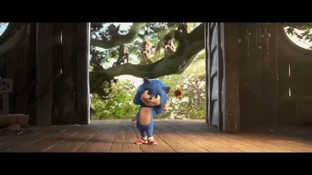 В японском рекламном ролике показали малыша Соника
