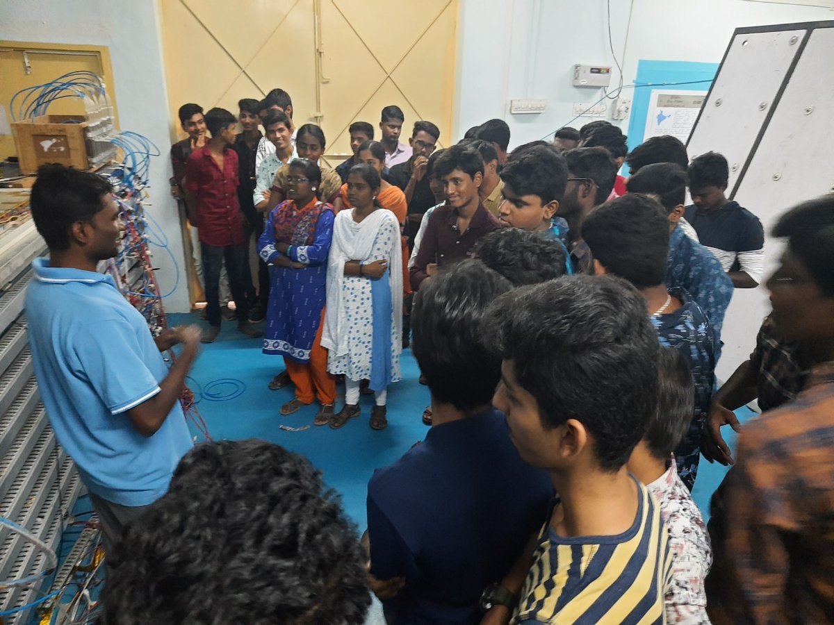 inoofficial1's tweet photo. Solar eclipse enthusiasts came to our #IICHEPMadurai campus, Madurai to watch today's #AnnularSolarEclipse. More than 100 students watched the eclipse and visited #miniICAL. π The 2-day event went off on a high-note.
Photo courtesy: Mandar Saraf & Kirti Prakash Sharma #INO https://t.co/XByjUYU9mL