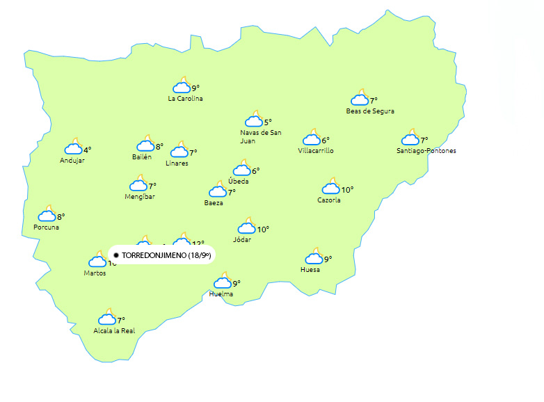 TdjDirecto's tweet image. ¡Buenos días! Hoy la jornada se presenta con una temperatura máxima de 18 grados y una mínima de 9. ¡Feliz jueves!
Conoce toda la actualidad de #Torredonjimeno en vivirtorredonjimeno.com #VivirJaén #VivirTorredonjimeno