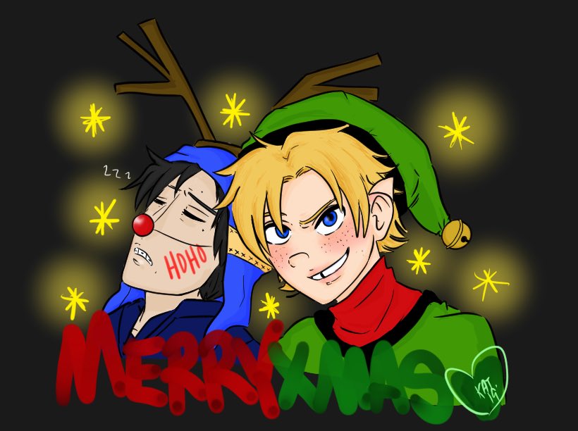 katanachan's tweet photo. I drew this for Christmas.
Has it.
#christmas #MerryChrismas #southpark #kennymccormick #craigtucker #countdowncomic #katdraws https://t.co/a1iWOmvdUB