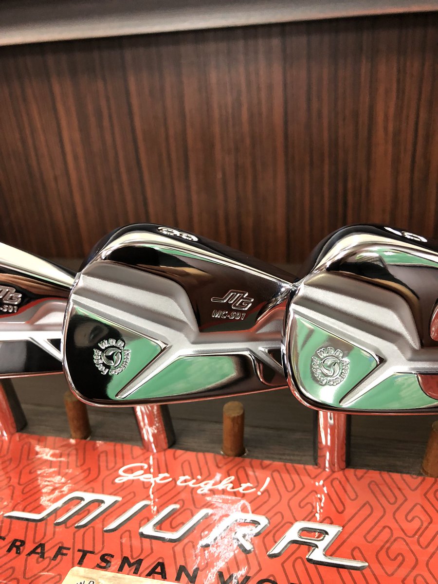 spinlinegolf's tweet photo. 本日は光り輝くMC-501😊😊😊めっちゃ輝いています。刻印は色抜き仕上げで⭐️⭐️⭐️
 
#スピンラインゴルフ
#ゴルフ 
#三浦技研
#三浦アイアン
#マッスルキャビティ
#神の手
#姫路アイアン
#ミラー仕上げ
#兵庫県三木市
#三木市
#mc501
#やわらかい打感
#spinlinegolf　
#spinline https://t.co/NHfEAMX8AK