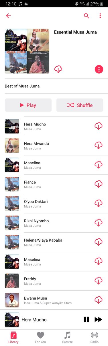 Musa Juma appreciation playlist.

#HappyUtamaduniDay fellow Kenyans 

CC @idler_wyzo @SuaveNilote