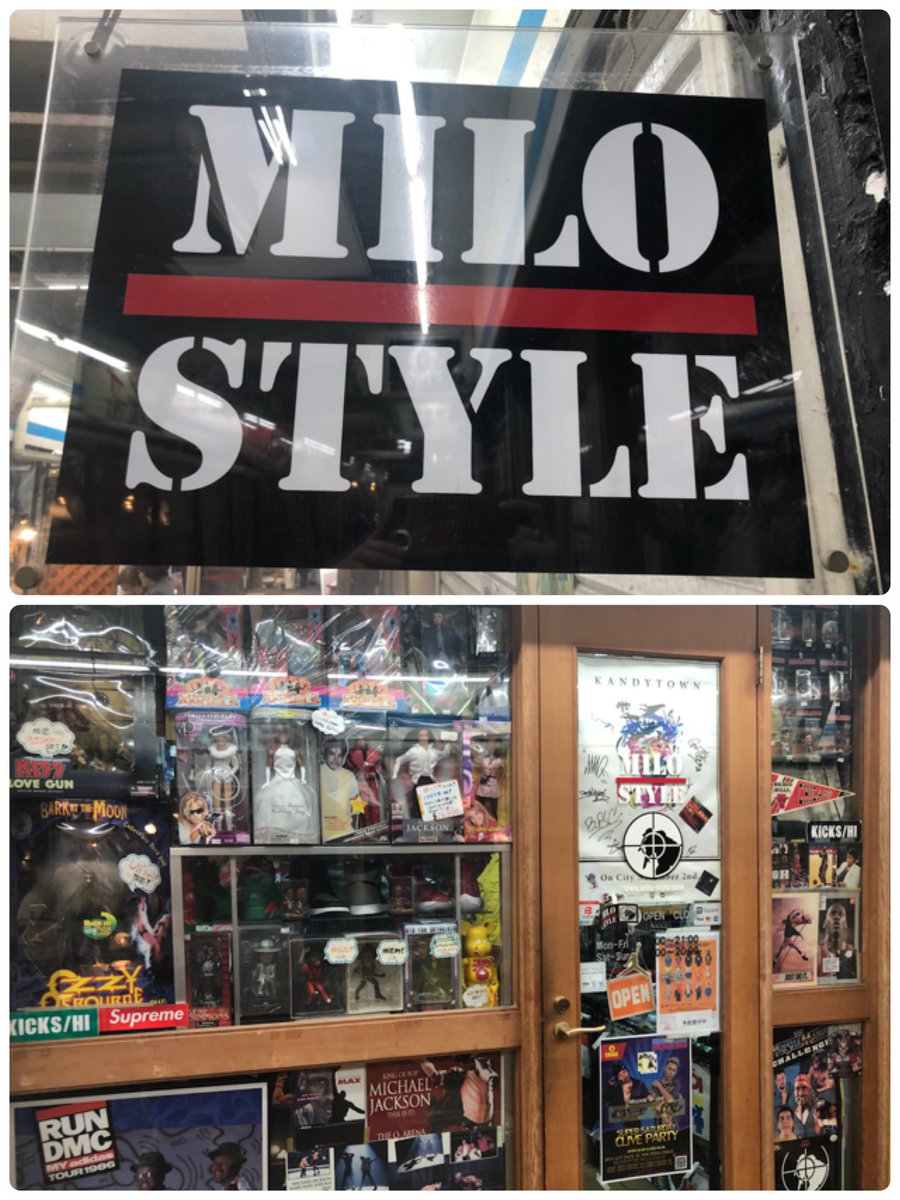 earth_2020_rumi's tweet photo. 町田仲店商店街ご近所さん紹介😁
仲見世商店街メイン通りにある
「MILO STYLE」さん
レアなフィギュアやスニーカー
etc…沢山置いてあってワクワクする楽しいお店です🙌
今は亡き…橋本真也さん、三沢光晴さんのレアなフィギュアもあり🤩流石、仲見世素敵なお店が沢山あります‼️
#MILOSTYLE https://t.co/QVtgO1rWHU