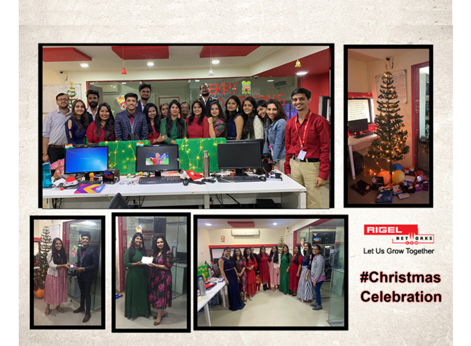 RigelBPO's tweet photo. Christmas at Rigel Networks - Staffing , as our employees celebrated it in full spirit.
This year we celebrated it with Secret santa party and best dressed #competition. 
Merry #Christmas to everyone once again!

#Christmas2019 #FunAtWork #SecretSanta #EmployeeEngagement https://t.co/uN2YFLIrg8