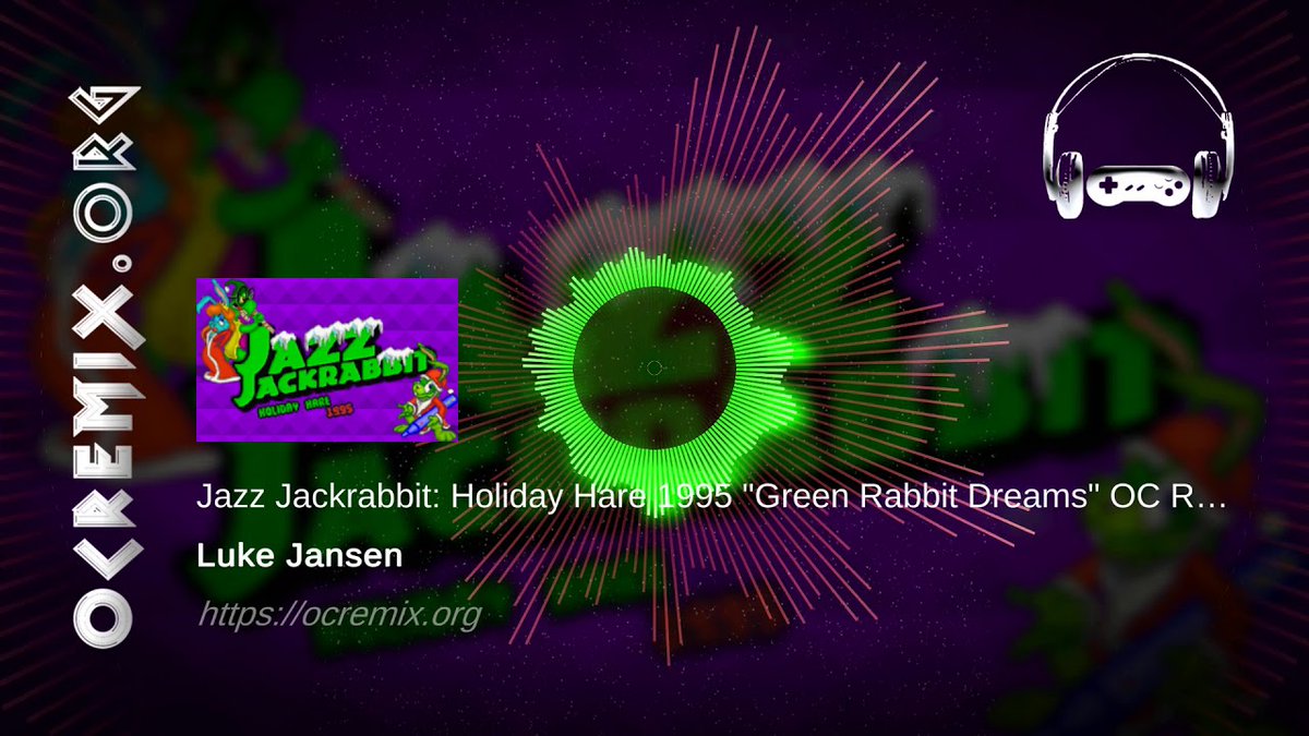 ocremix's tweet image. PLEASE RT! A late Merry Christmas and Happy Holidays from all of us at OC ReMix!🎄
🎮🎶 2X great Xmas-inspired VGM arrangements! :-)

#1! Luke Jansen + Jazz Jackrabbit: Holiday Hare 1995
• ocremix.org/remix/OCR04016
#2! @Garpocalypse + .hack//Infection!
• ocremix.org/remix/OCR04017