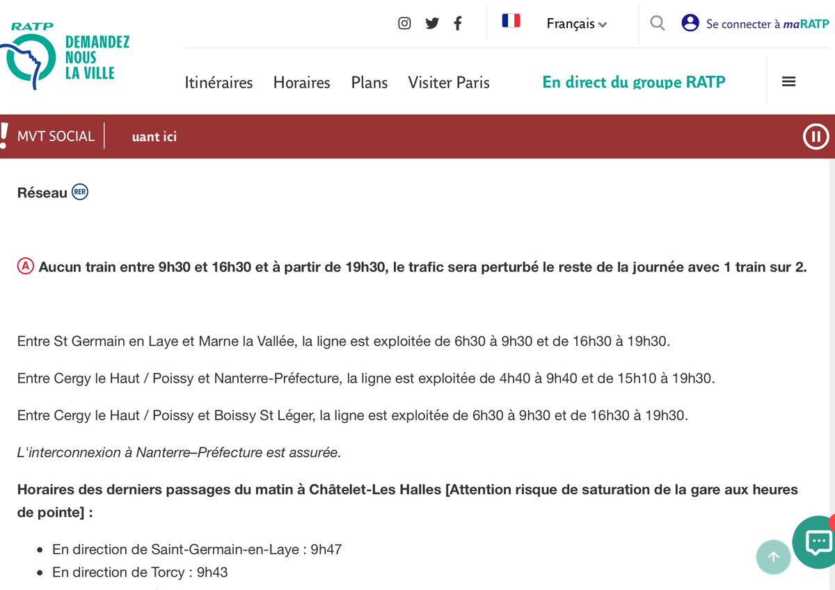 #Paris transport strikers at #ratp are making life hell for workers and #tourists in order to keep benefits that no private sector worker can dream of.
Now we learn they are getting payments by declaring themselves “sick” in record numbers. (Which, if not sick, is #fraud) #RERA