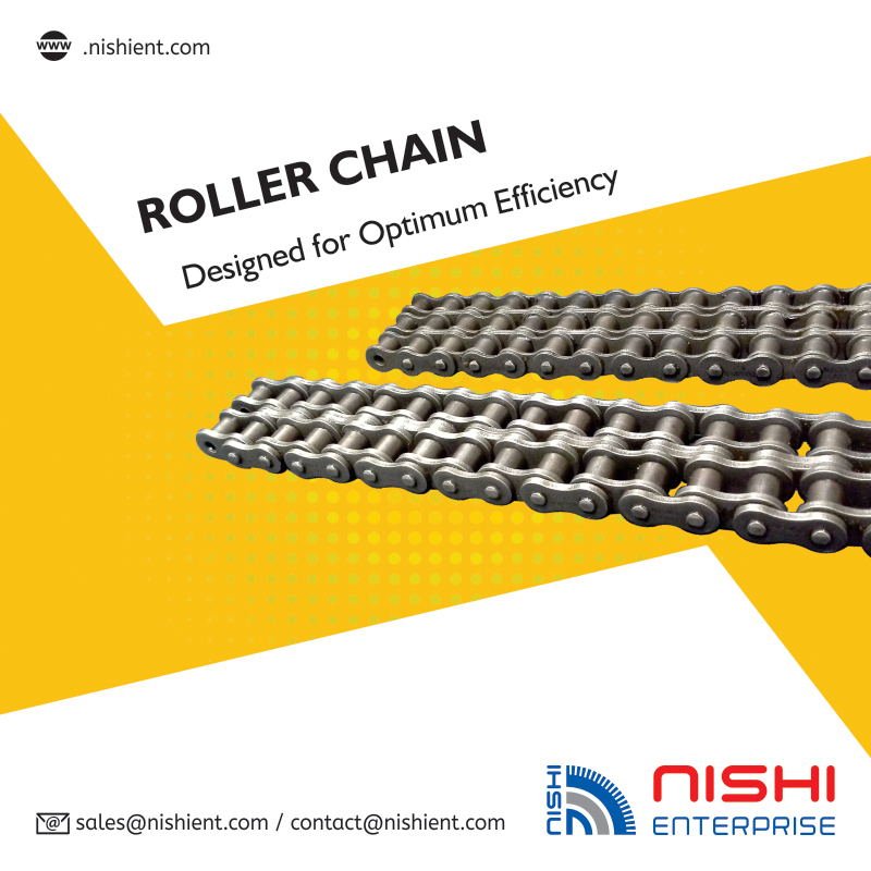 Nishi Enterprise make use of smart working methods to come up with high-end #RollerChain products that can transmit power most effectively without reducing the speed.
bit.ly/2ZvJQRy

#RollerChainSupplier #RollerChainManufacturers #RollerChainSprocket #rollerchaindrive