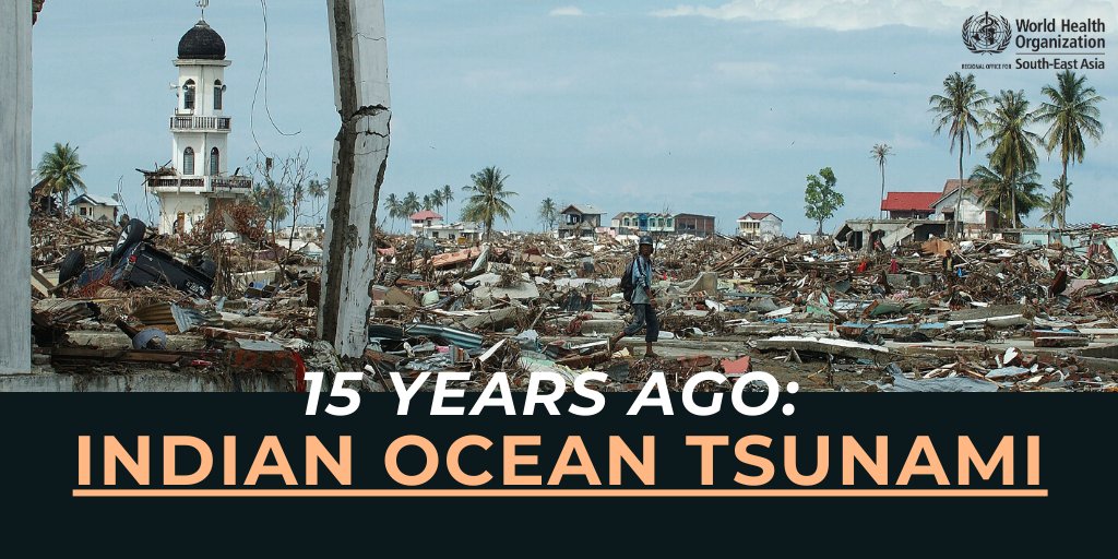 WHOSEARO's tweet photo. On 26 December 2004 an earthquake triggered the #Indianoceantsunami that killed over 200 000 people🕯️

It was 1 of the deadliest #tsunami in the history of mankind &amp; taught an important lesson: the need for countries to invest in emergency preparedness

👉 https://t.co/0F3o8L5DN2 https://t.co/EHiTivY5h5