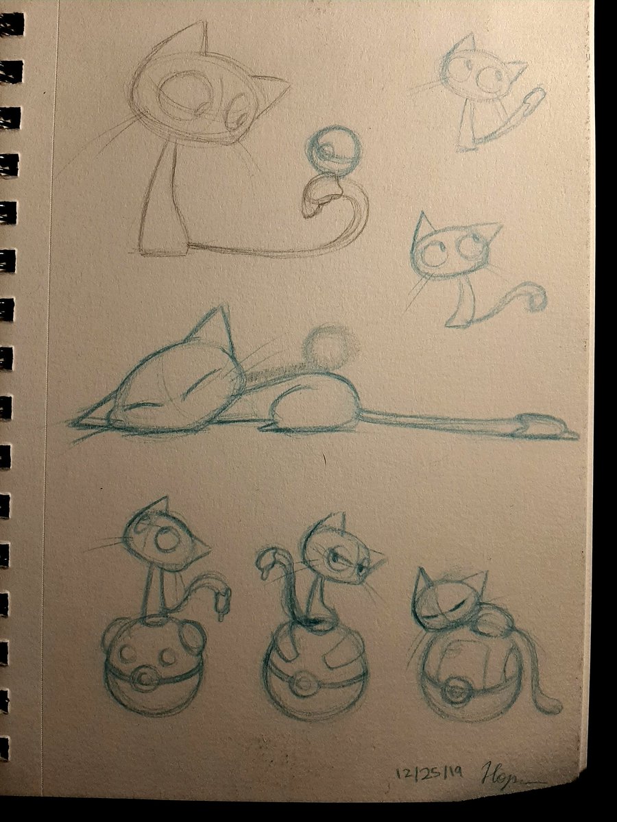 hopenozomiart's tweet photo. Brush Cat Sketches!
#BrushCat #ふでねこ #sketch #cat https://t.co/ZbK2CtImju