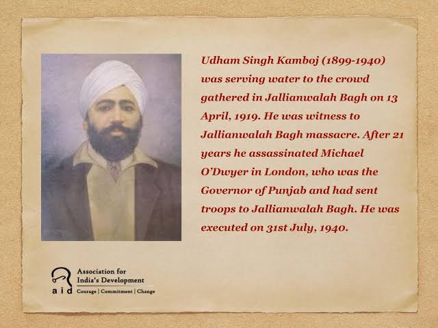 __aayyu's tweet photo. #UdhamSingh
#ISupportCAA_NRC
#IndiaSupportsCAA
#NPRIsNotNRC
Remembering on birth anniversary.
The revolutionary who assassinated Michael o'Dwyer, the massacrer of Jalianwala bagh.
Brave heart soul. https://t.co/JY5bJgbx8i