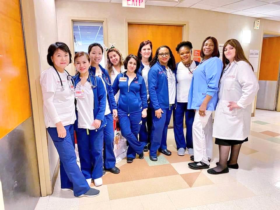 Happy holidays! I am blessed to work with an amazing team! MotherBaby#NYPQ