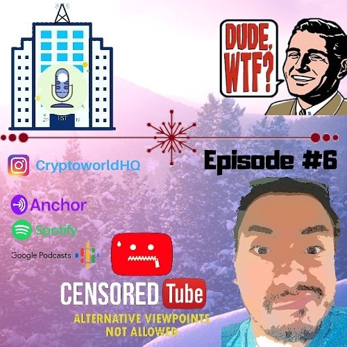 resistancevibes's tweet photo. Merry Xmas happy holidays everyone want to bring u a quick #wtf video breaking news for #cryptocommunity online. @Youtube has been #censoring and #demonitizing #Crypto related vidoes &amp; channels! 

Listen Episode 6 🔽🔽

 #CryptoCommunityUnite
#CryptoNews
https://t.co/m7asIWky2u https://t.co/oVnX7GTJov