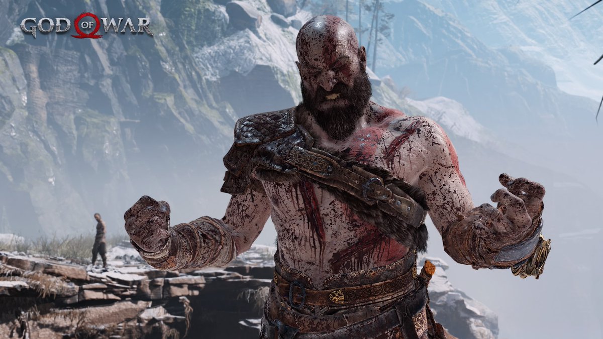 CainCrimsonC's tweet image. #GodofWar #BloodyKratos #NowImAngry #CCC