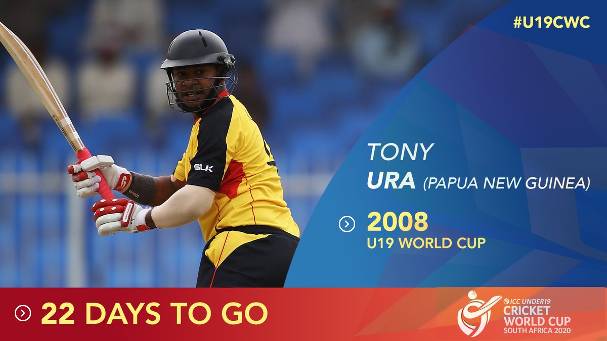 Cricket World Cup On Twitter 1 6 Days To Go For Icc U19 Cricket World Cup 2020 Pakistan S Babar Azam Featured In The 2012 Edition Of The Tournament Finishing As The Second Highest Run Scorer