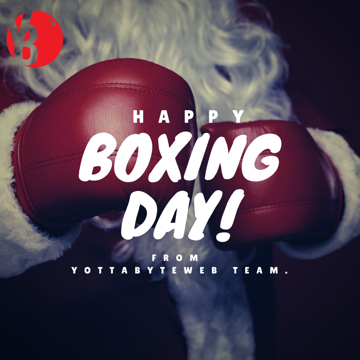 YottabyteWeb's tweet photo. HAPPY BOXING DAY π₯π₯ from all of us at YottabyteWeb.
Have a blast π₯
#HappyBoxingDay #YottabyteWeb #100DaysOfCode #BlackTechTwitter #DettyDecember https://t.co/YXa0rTTa3W
