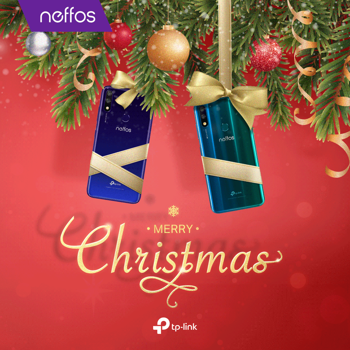 NeffosMalaysia's tweet photo. The Neffos family wishes you a Merry Christmas. May this festival bring abundant joy and happiness in your life!
#TPLink #Neffos #Christmas https://t.co/lpcolK4FJ6