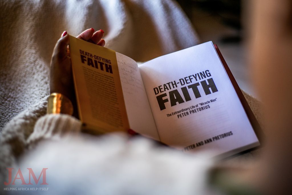 ForAfrikaOrg's tweet photo. #Deathdefyingfaith will take you on a journey of the heart and remind you that with #God, nothing is impossible.

Get your copy today, visit https://t.co/kgkYTtDeld and search 'Death-Defying Faith'

#tbt #throwback #miracleman #NGO #JointAidManagement  #booklovers https://t.co/aBGHCj9tpo