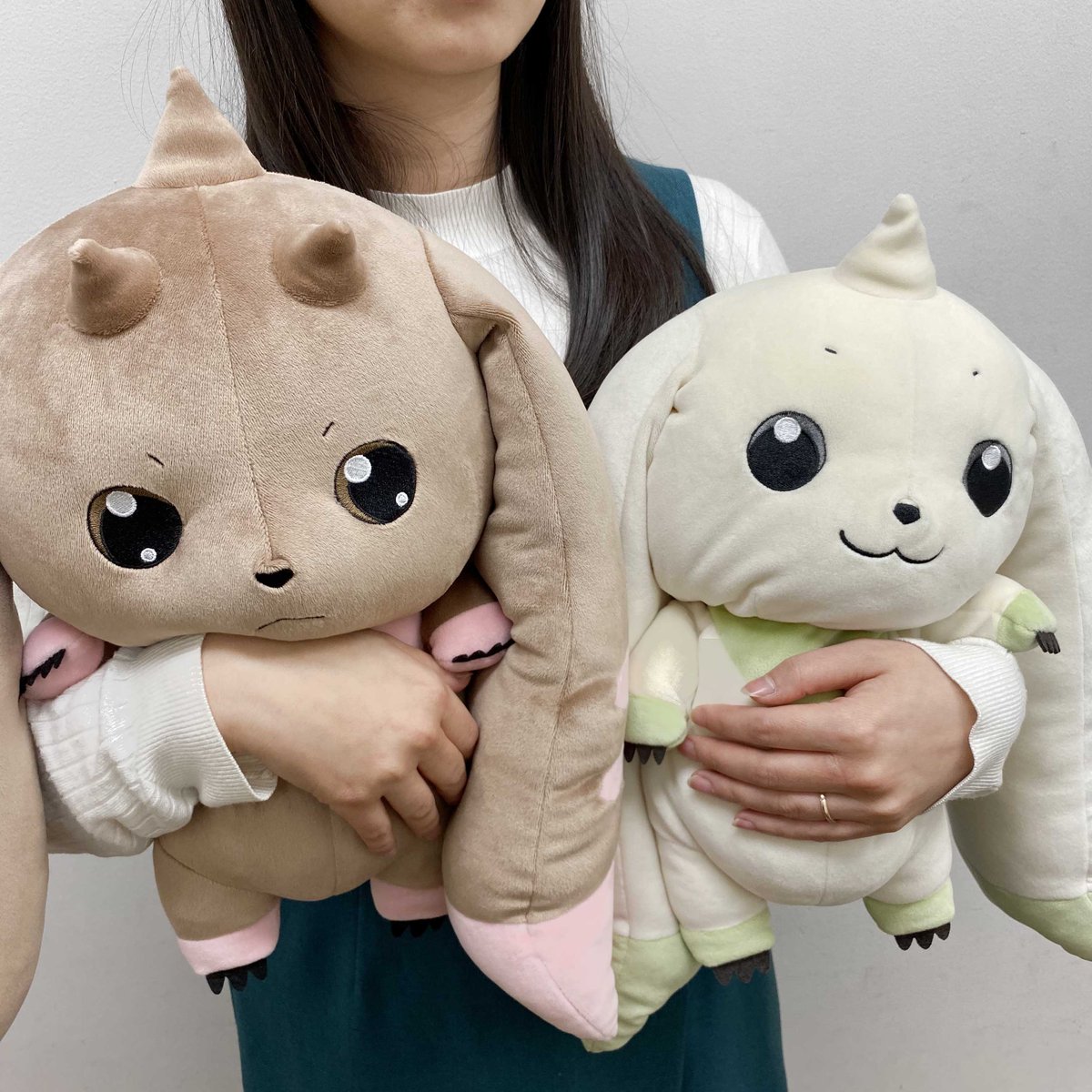 2022新発 デジモン テリアモン ロップモン もちふわ クッション