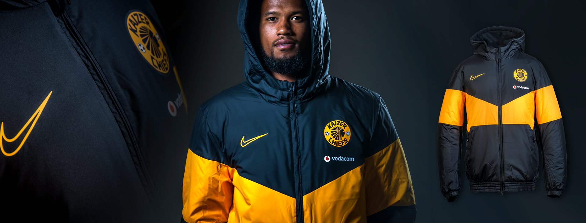 kaizer chiefs bench jacket