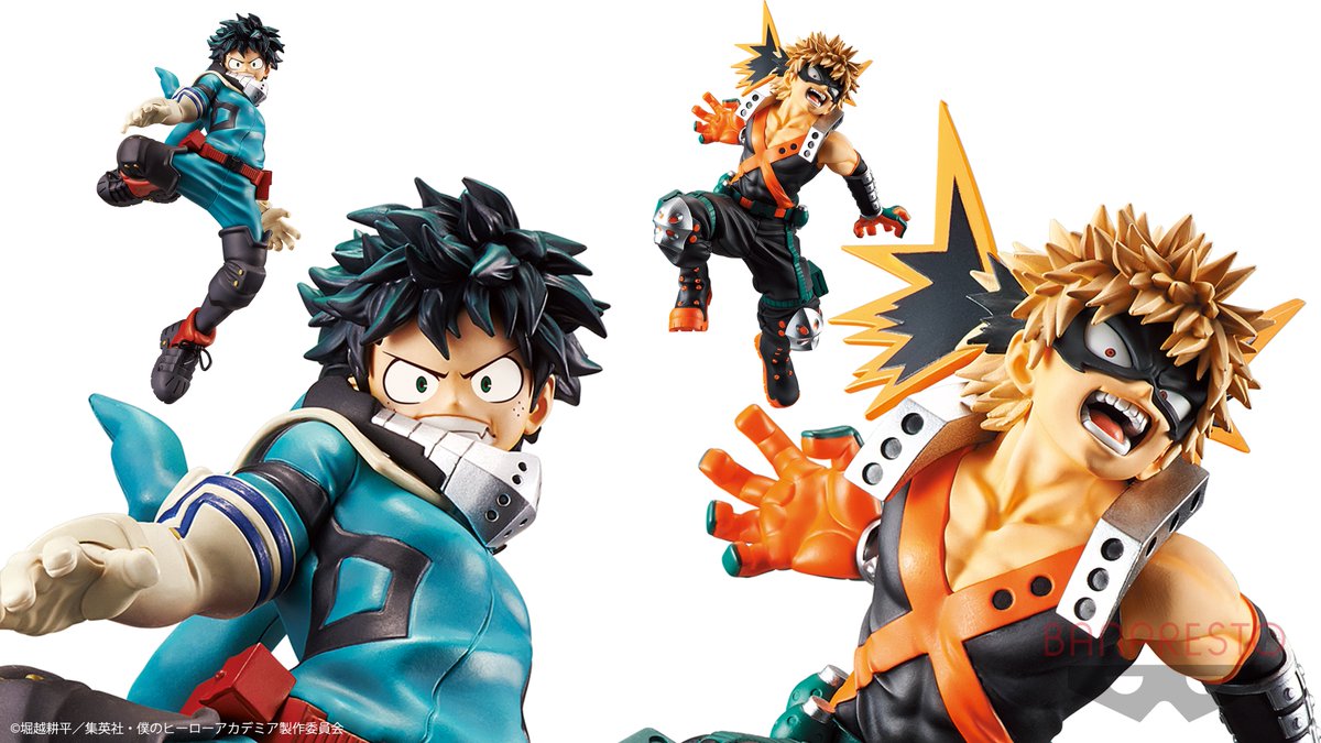 フィギュアでもプルスウルトラ‼／ 「僕のヒーローアカデミア KING OF
