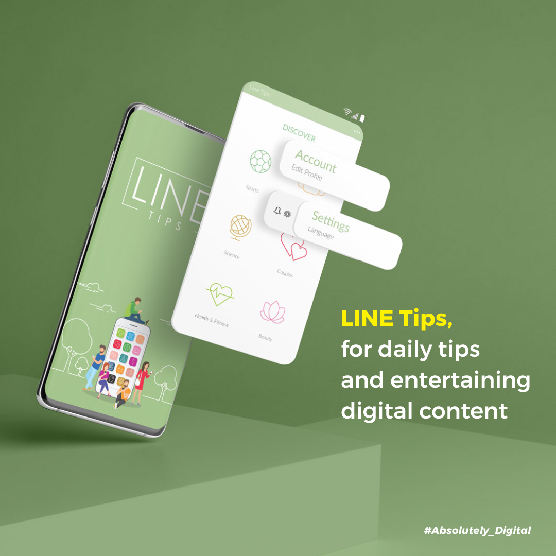 AbsolutelyDgtal's tweet photo. Meet LINE Tips, our mobile app for daily tips, that keeps its users entertained
.
.
#Absolutelydigital
#digital #linetips #ourproducts
#digitalworld #marketing #marketingdigital #beirut #dubai https://t.co/qFeeLnMgvU