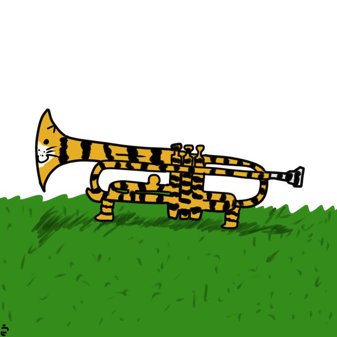 トランペットのtwitterイラスト検索結果 古い順