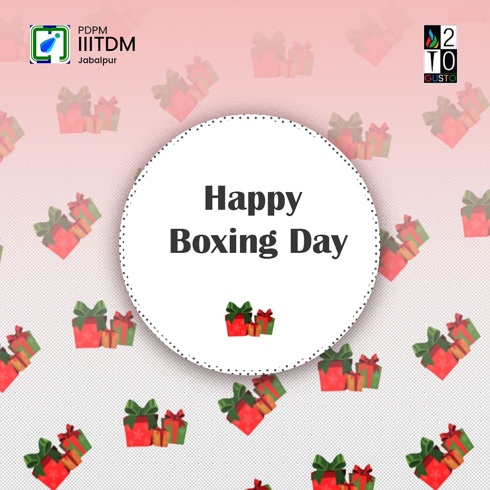 gusto_2020's tweet photo. The Christmas is over. No worries coz it's the Boxing Day
Happy boxing day from team Gusto
#gusto2020 #boxingday #giftsforall #interiiit @gusto_2020 @MPRakeshSingh @jitupatwari @KirenRijiju @RijijuOffice @PMOIndia @IndiaToday @AsianGamesOCA @the_hindu @timesofindia @kheloindia https://t.co/cXluIYu2Tq