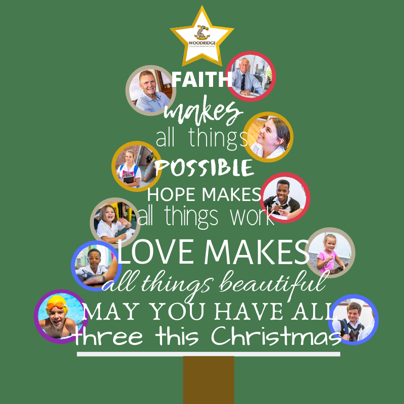 WoodridgeSchool's tweet photo. Warm wishes from Woodridge to all our followers this Christmas. 🎁 💖 🎄 #WeAreWoodridge #Fideliter #Faithfully https://t.co/Z9i7mJ0S9x
