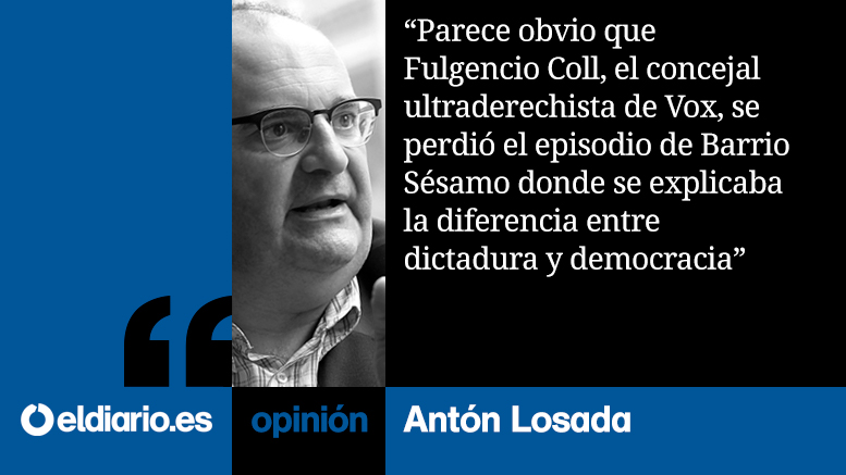 ✍️🏼 "Mucho largar y ponerse chulos delante de las cámaras en Vox, pero corren a esconderse aún más rápido cuando deben asumir en las instituciones la responsabilidad de lo que dicen y hacen"

Dos charlatanes en apuros, la opinión de <a href="/antonlosada/">Antón Losada</a> eldiario.es/zonacritica/ch…