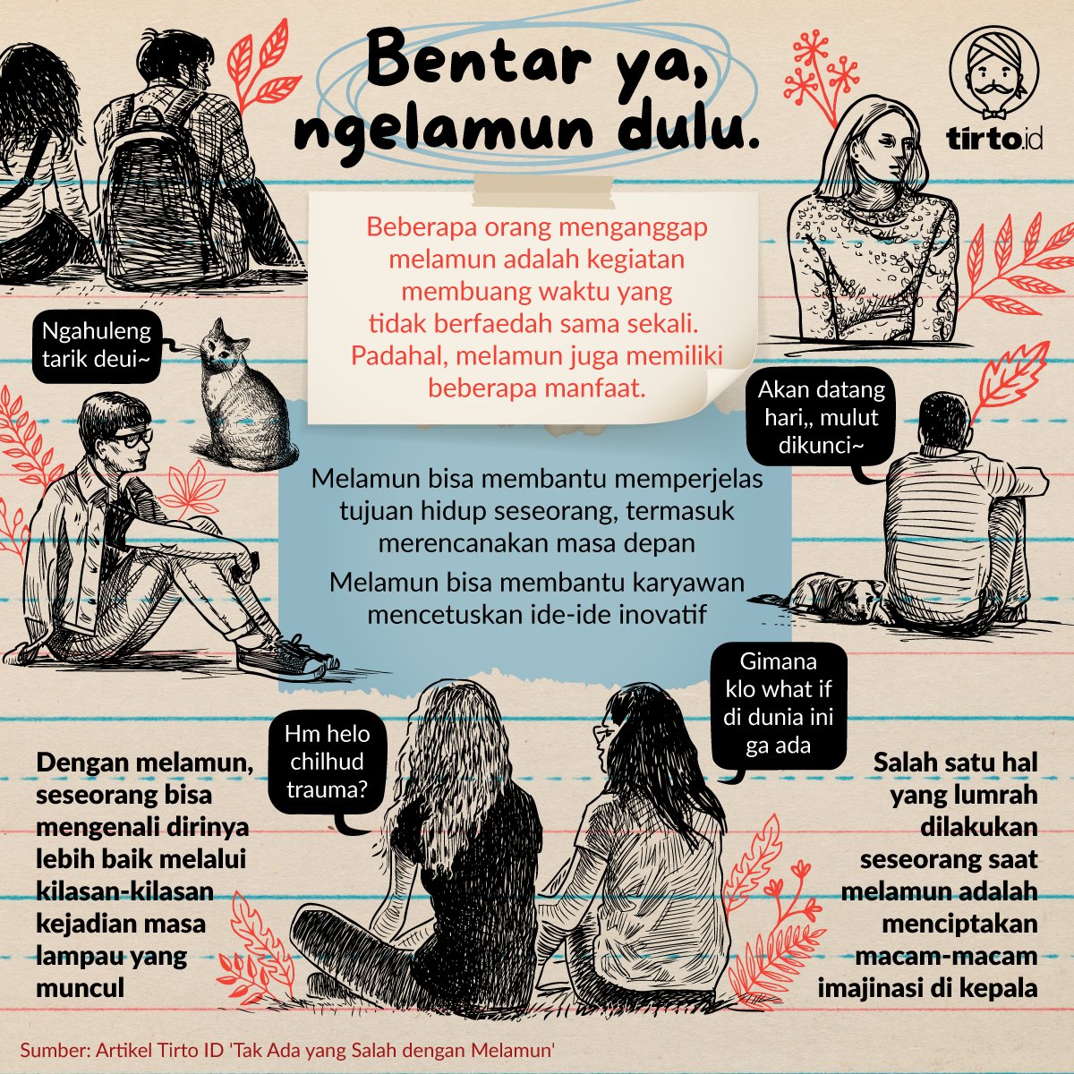 Sudahkah kamu melamun hari ini? 💭

tirto.id/cnBh