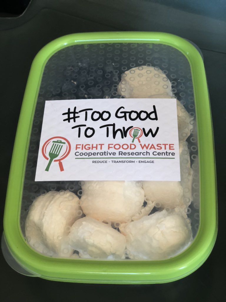 neridajean's tweet photo. My mother-in-law is helping with the @FoodWasteCRC #toogoodtothrow project. Xmas leftovers from the family gathering are going home with  her today! https://t.co/6VfY9SRFH9