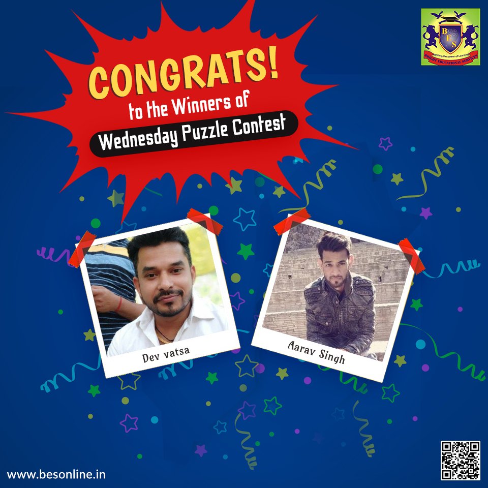 Brighteduserv's tweet photo. Here we have the list of winners of BES Wednesday Contest. Congratulations to all the winners!!!
Facebook https://t.co/4MTf5V3n8S
Twitter https://t.co/02MpJoJCxA
#BES #Contest #WednesdayContest #ContestWinners https://t.co/V5My9KE3sl