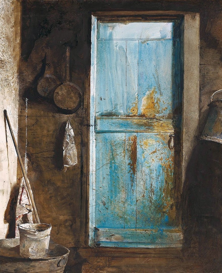 Andrew Wyeth - Blue Door Andrew Wyeth - Room After Room, 1967